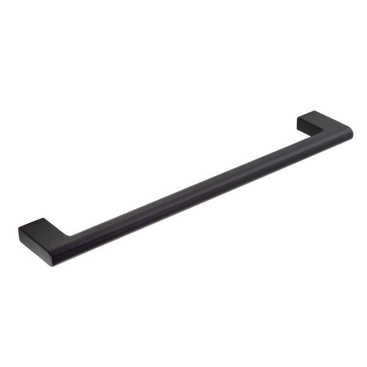 Vail 6" Matte Black Cylindrical Bar Pull