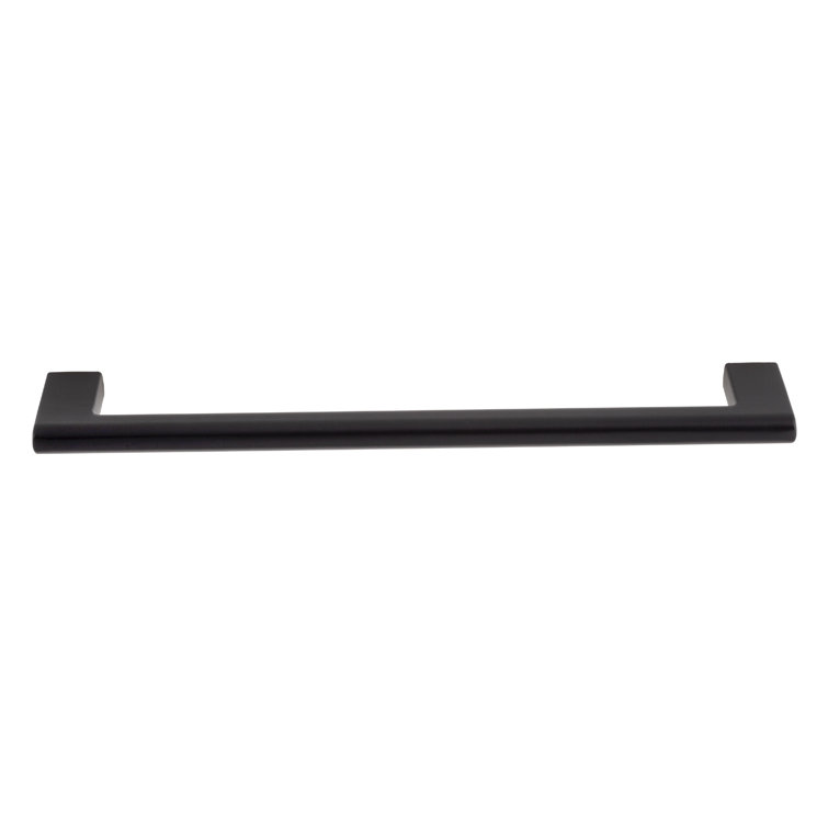 Vail 6" Matte Black Cylindrical Bar Pull