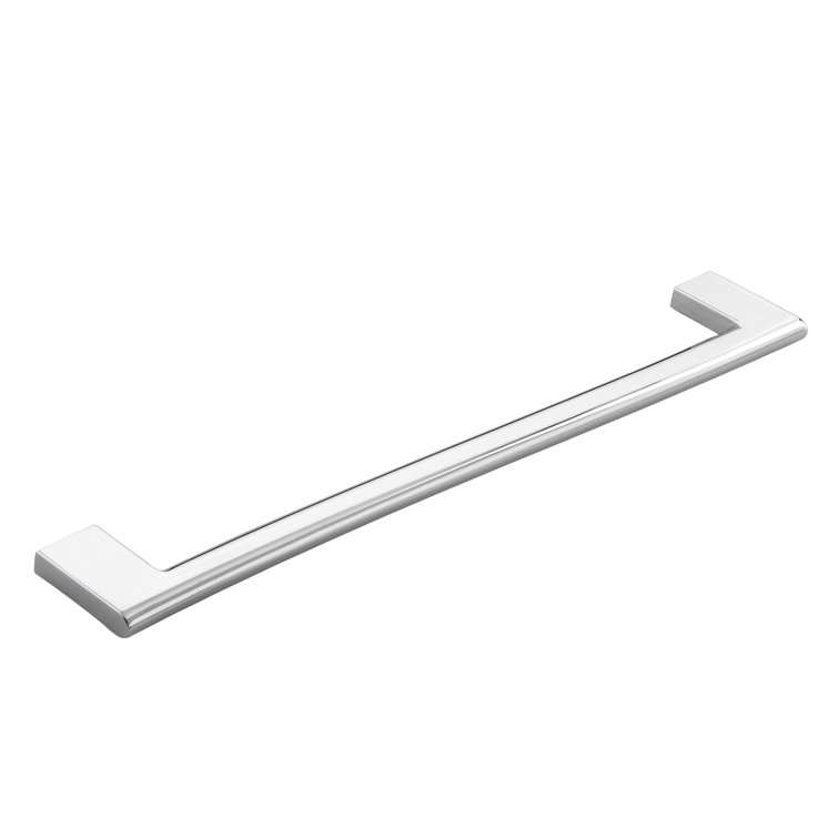 Vail 8-Inch Chrome Cylindrical Bar Pull with Mounting Hardware