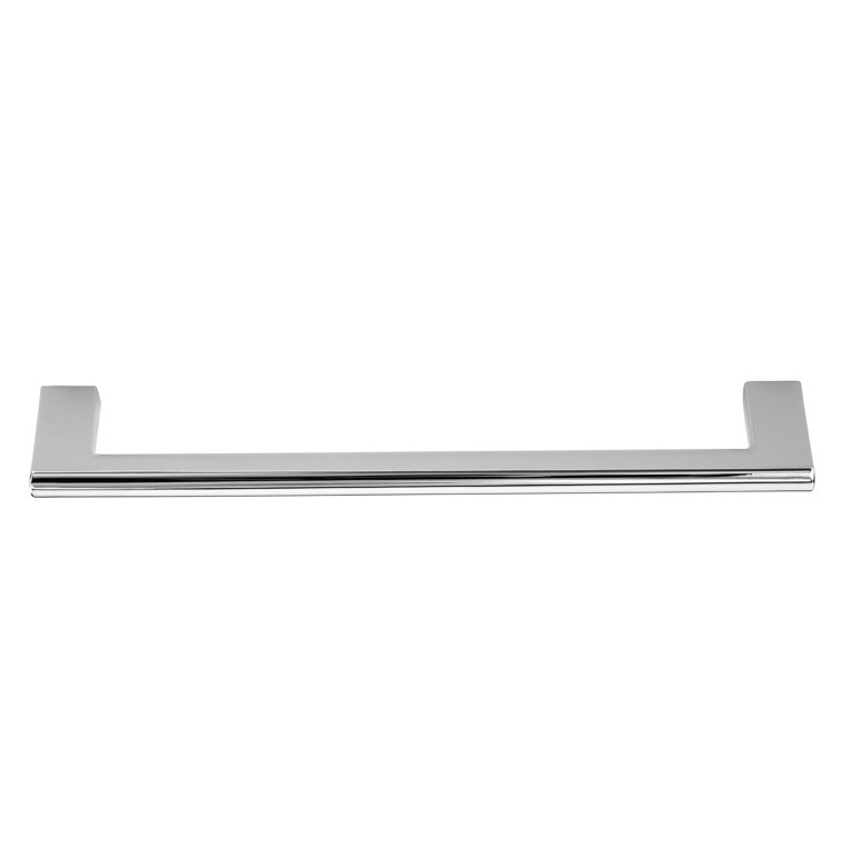 Vail 8-Inch Chrome Cylindrical Bar Pull with Mounting Hardware
