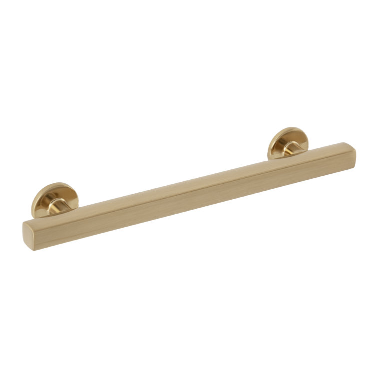 Flynn 7.5" Satin Brass Rectangular Bar Pull