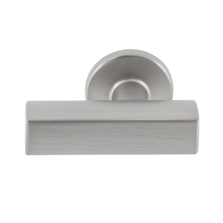 Flynn Satin Nickel Rectangular Bar Cabinet Knob