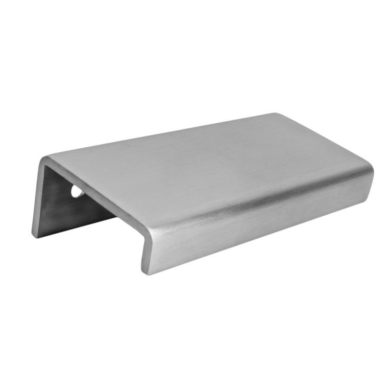 7.87" Brushed Steel Cabinet Finger Pull