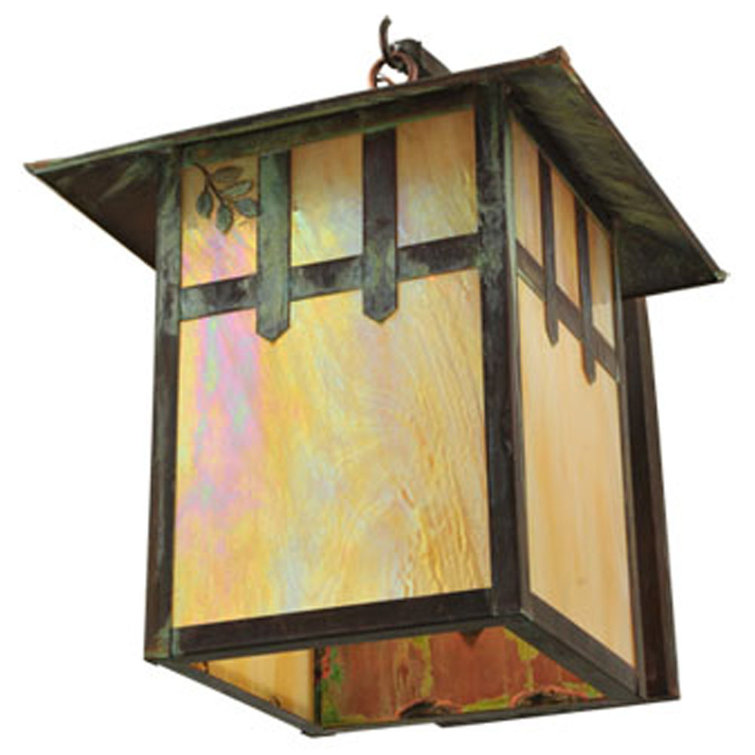 Seneca Nickel 1-Light Energy Star Lantern Wall Sconce