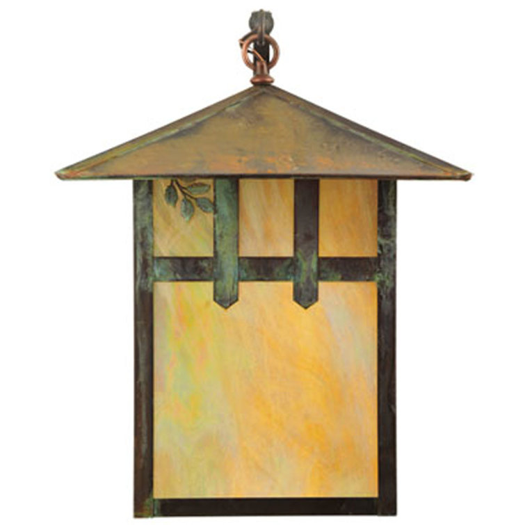 Seneca Nickel 1-Light Energy Star Lantern Wall Sconce