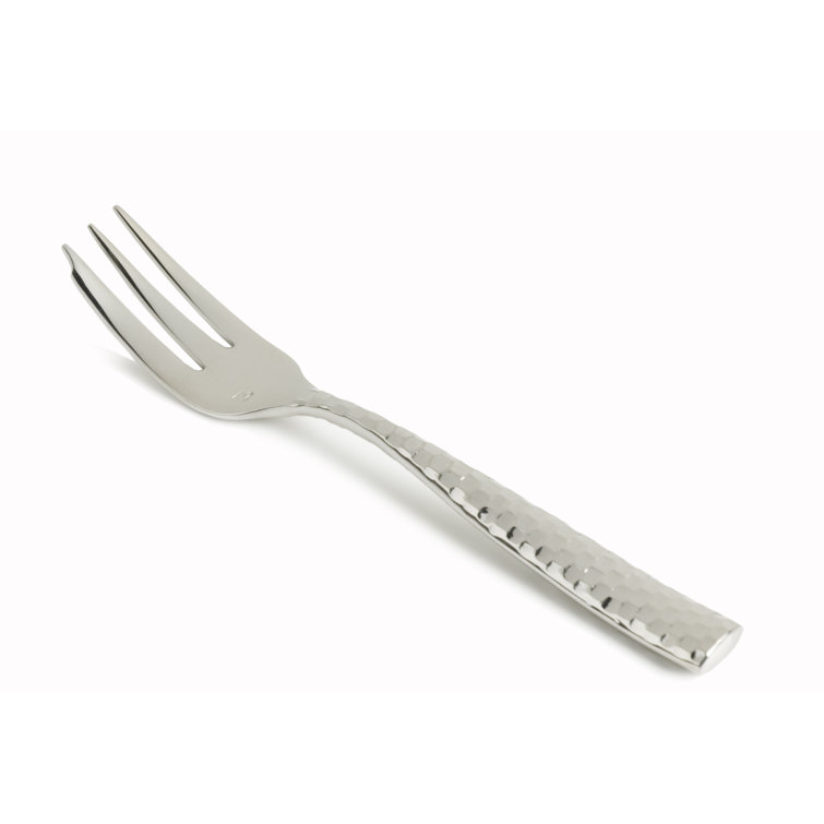 Fortessa Lucca Faceted 18/10 Stainless Steel Dessert Fork (Set of 12)