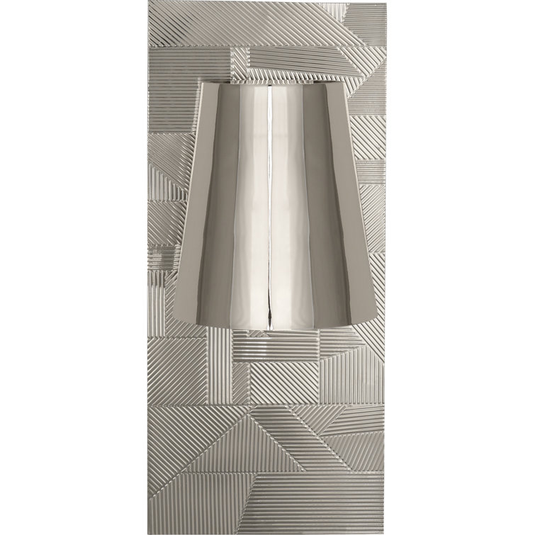 Brut 16" Polished Nickel Dimmable Energy Star Wall Sconce