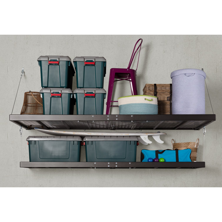 Small Amethyst Braided Polypropylene Upright Hamper with Lid