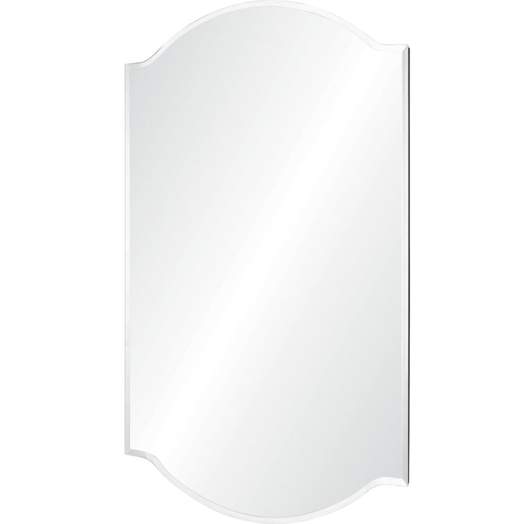 Full Length Frameless Rectangular Wall Mirror