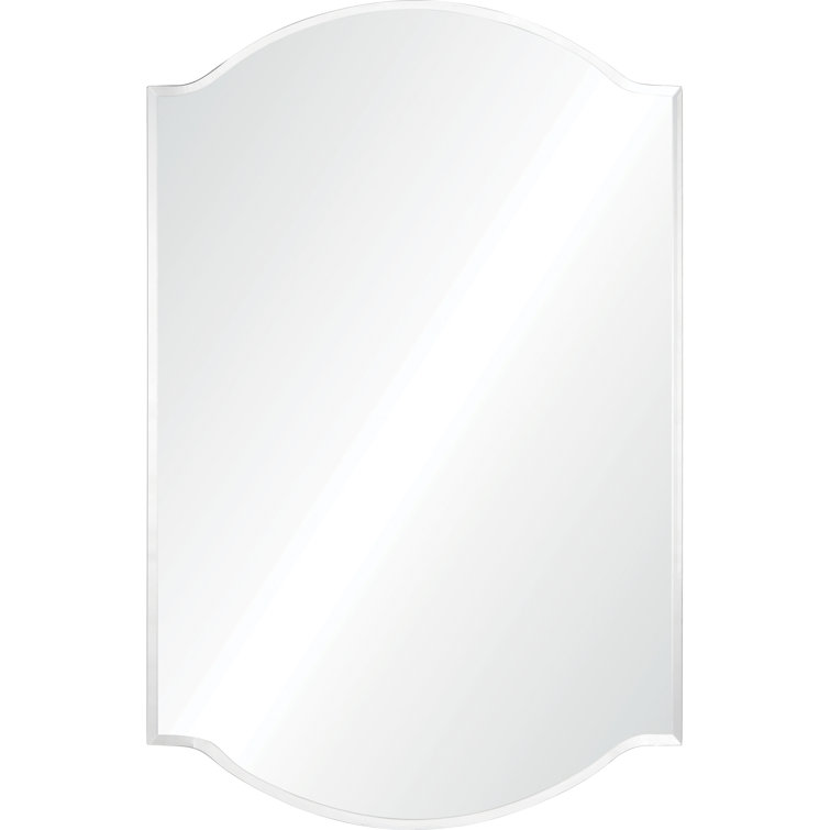 Full Length Frameless Rectangular Wall Mirror