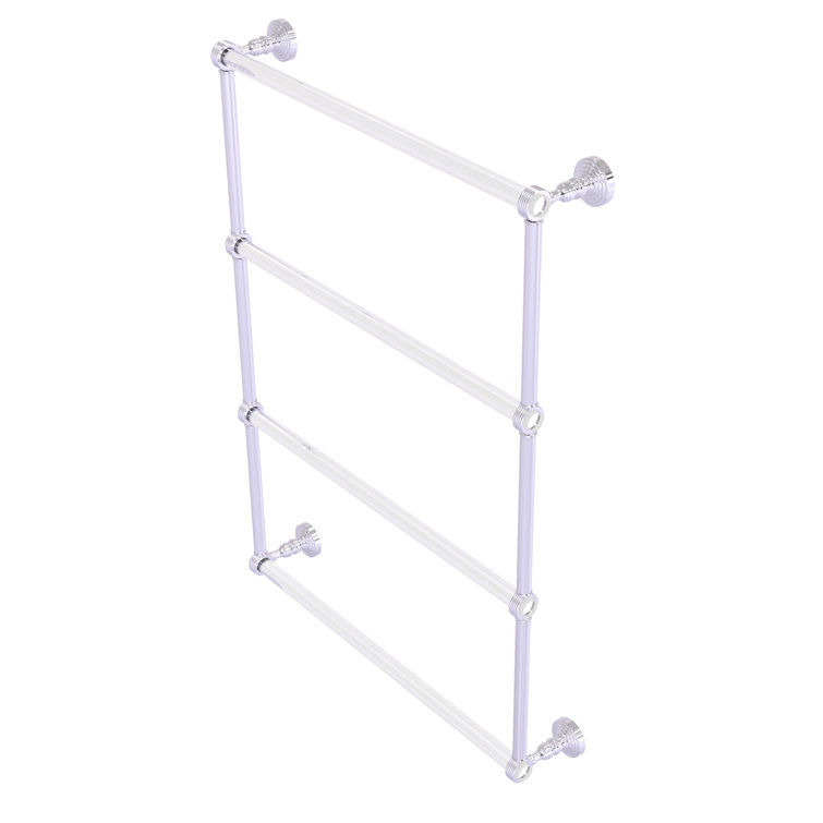 Polished Chrome 4-Tier Wall Ladder Towel Bar