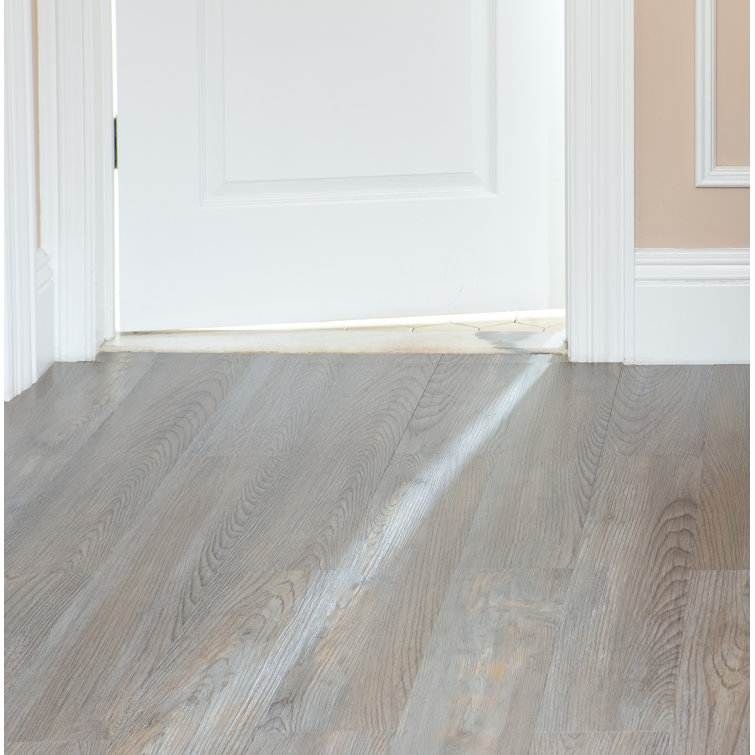 Sterling Silver Spruce Self-Adhesive Vinyl Plank Flooring 6" x 36"