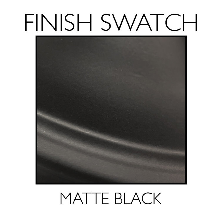 Matte Black Adjustable Single Cylinder Deadbolt
