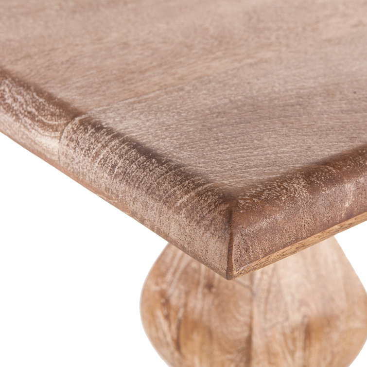 San Rafael Oversized Antique Mango Wood Dining Bench