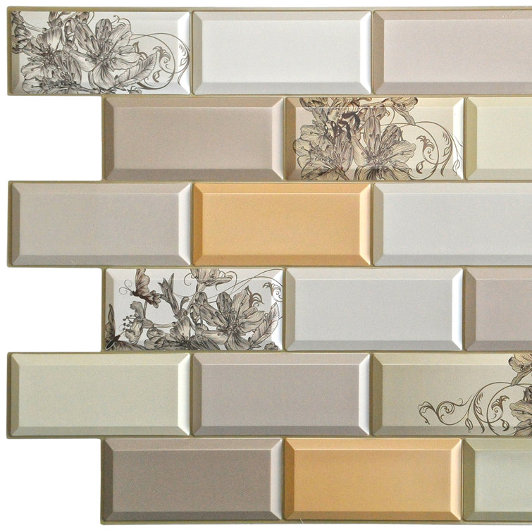 Falkirk 3D Multicolor Faux Brick Vinyl Wall Panels