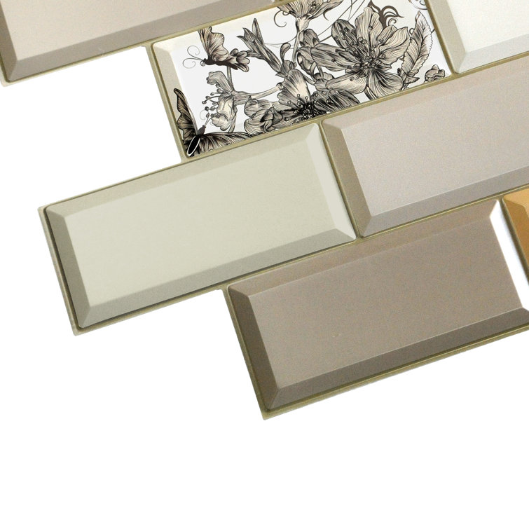 Falkirk 3D Multicolor Faux Brick Vinyl Wall Panels