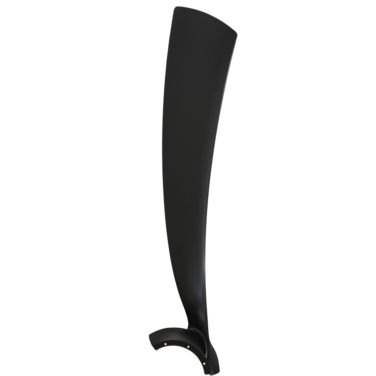 Fanimation 72-Inch Black Outdoor Ceiling Fan Blades