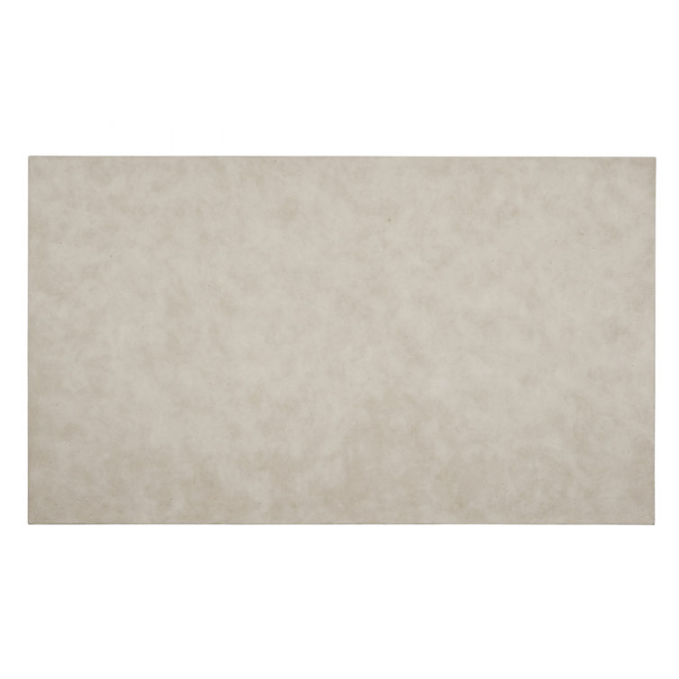 Beige Rectangular Wood Counter Height Dining Table