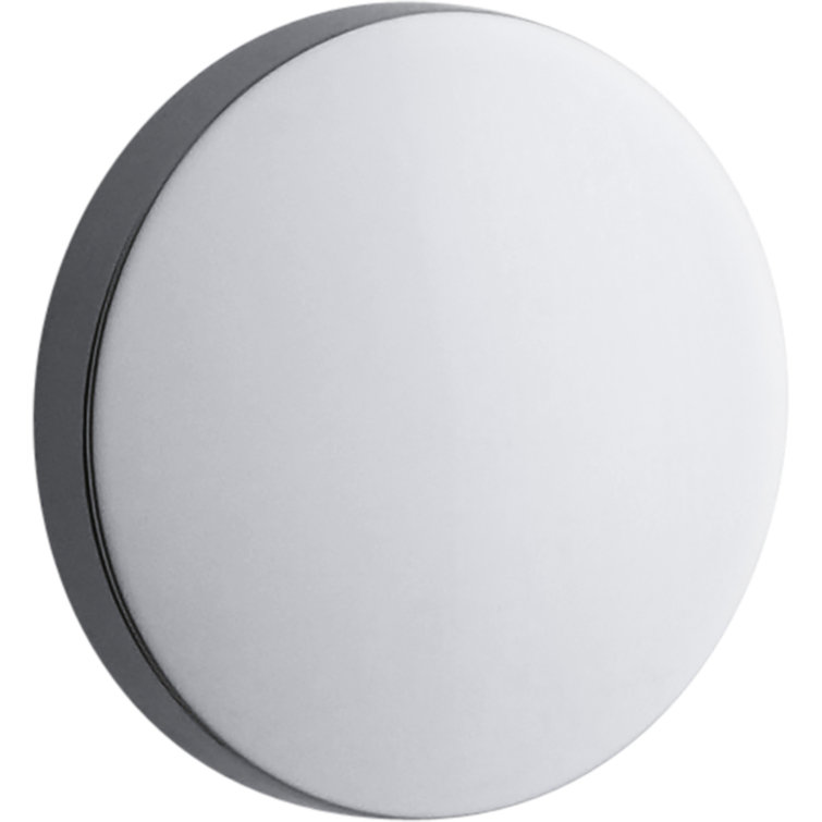 Polished Chrome Overflow Cap for Bathroom Sinks