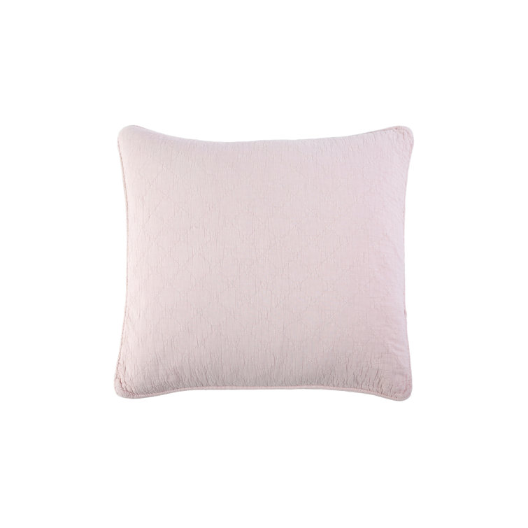 Huntington Dusty Blue Diamond Quilted Queen Cotton Coverlet