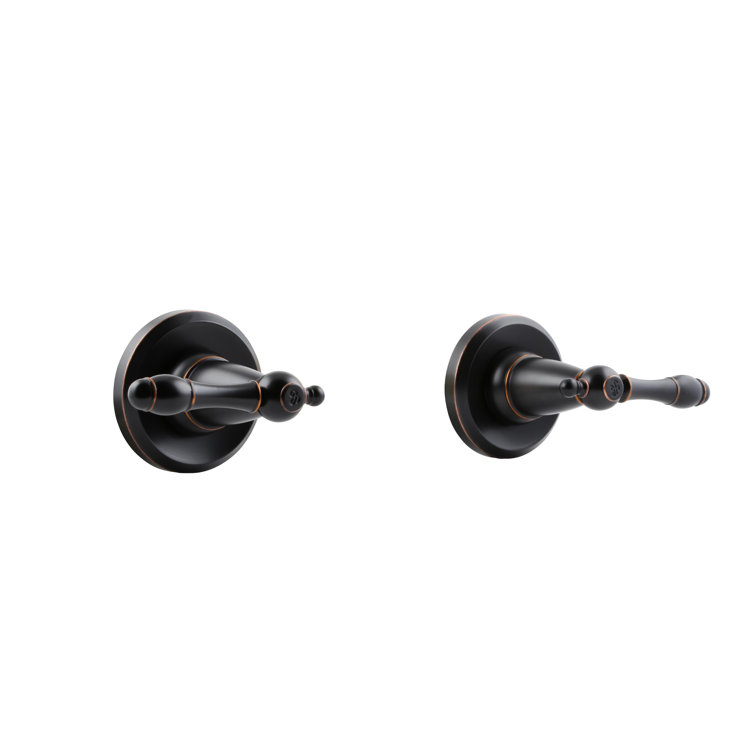 Oakmont Oil Rubbed Bronze Dual Handle Tub and Shower Faucet