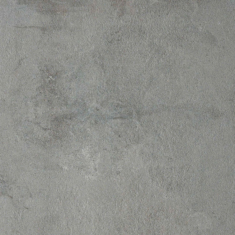 24'' x 24'' Deep Gray Cement Effect Porcelain Tile