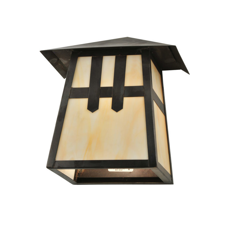 Bronze 1-Light Direct Wired Electric Wall Sconce