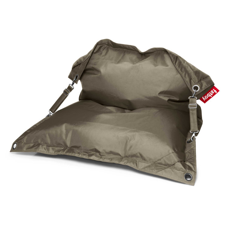 Large Light Blue Sunbrella Outdoor Bean Bag Chair