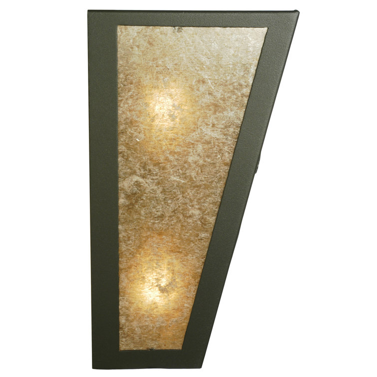 Bronze Black Rustic Lodge 2-Light Horse Sconce