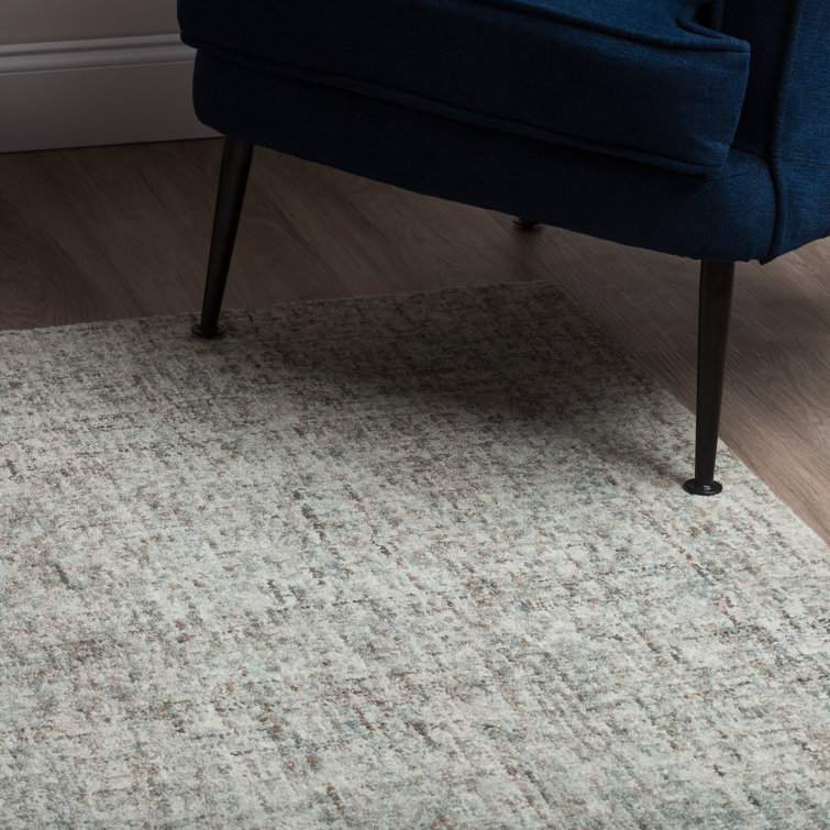 Fog Gray Hand-Tufted Wool 5' x 7' Area Rug