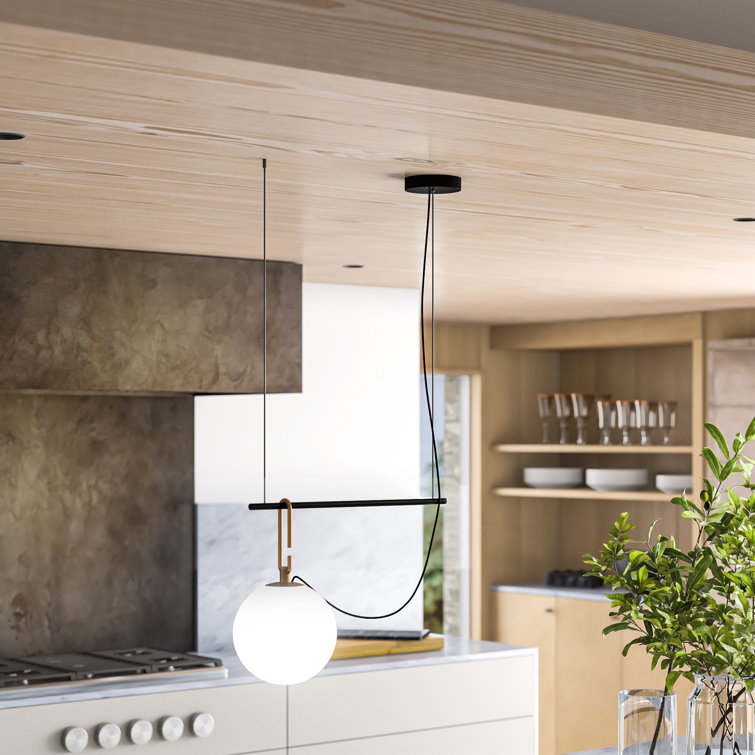 Aurelia Gold Globe LED Dimmable Suspension Lamp
