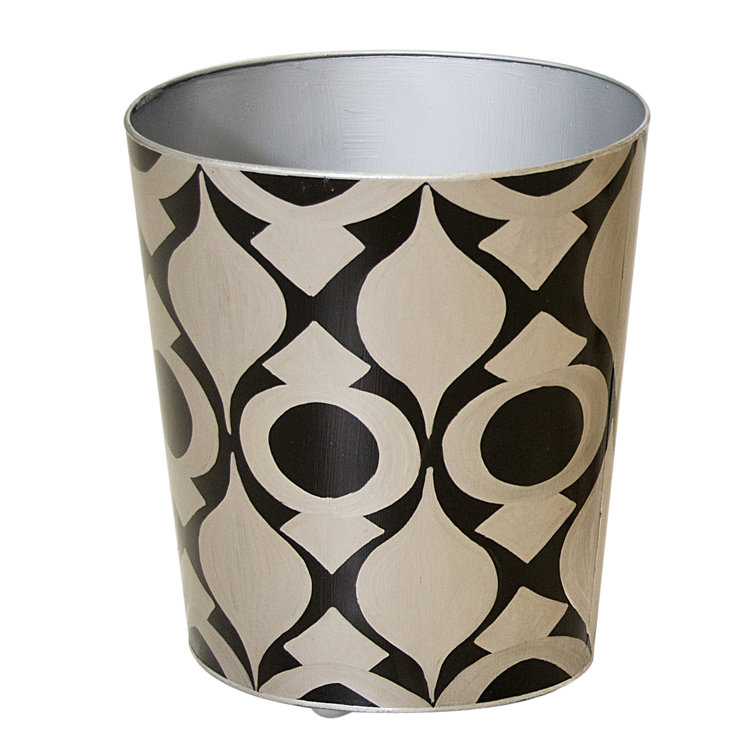 Aluminum Open Waste Basket - 2 Gallons