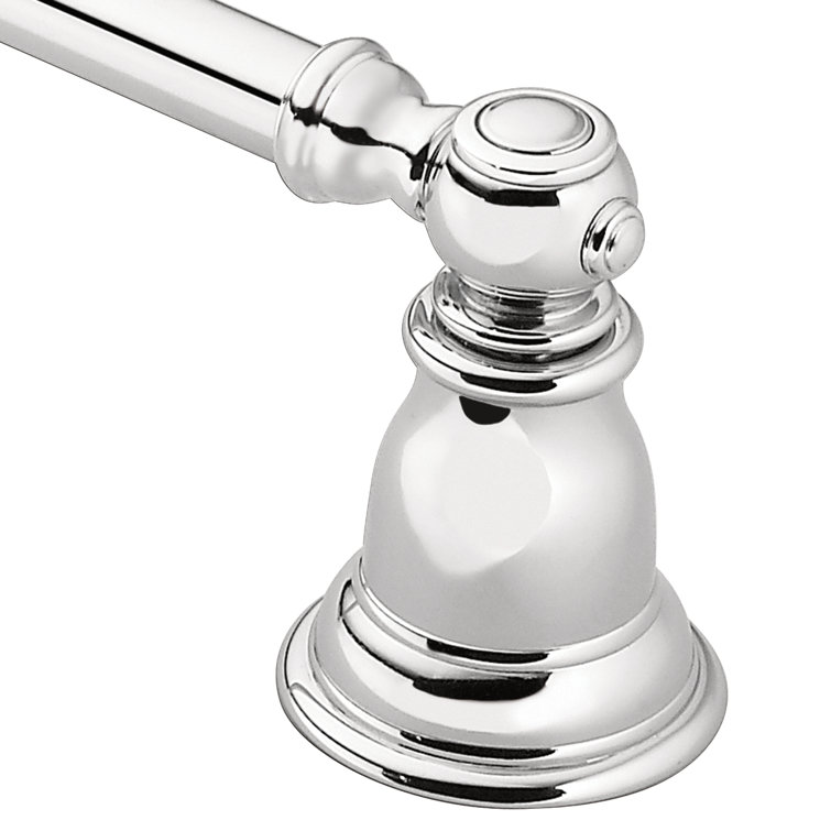 Kingsley Chrome 18-Inch Wall Mounted Towel Bar