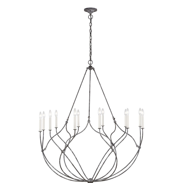 One Allium Way® Cirone 12 - Light Dimmable Empire Chandelier