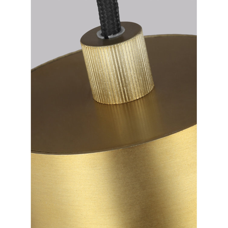 Uma Burnished Brass LED Indoor/Outdoor Pendant Light