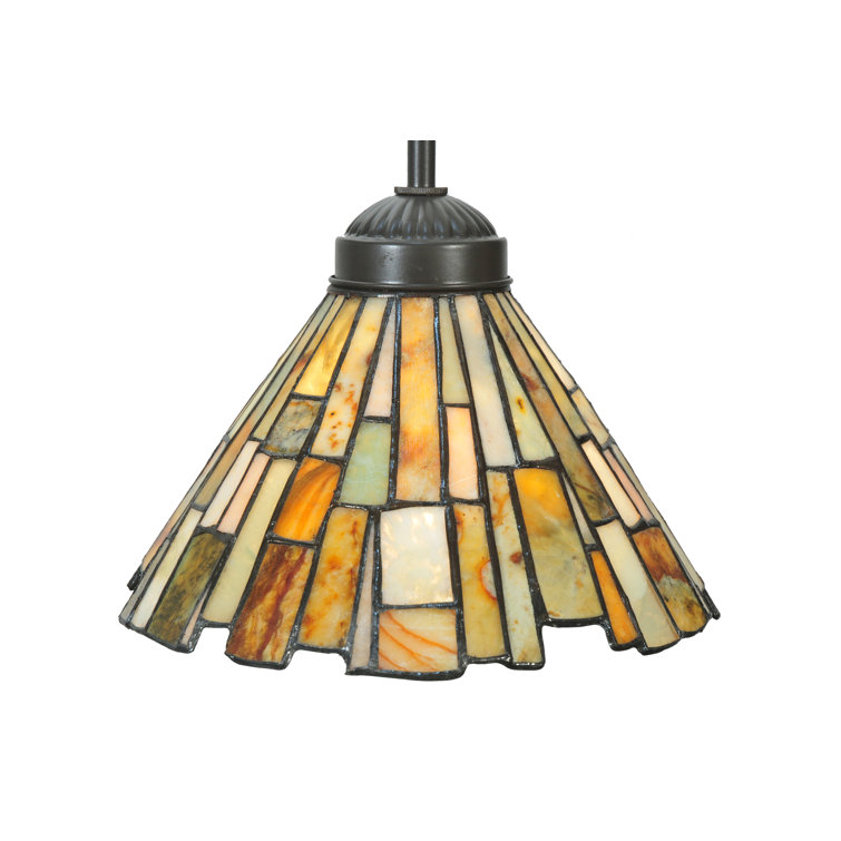 Timeless Bronze 3-Light Glass Kitchen Island Pendant
