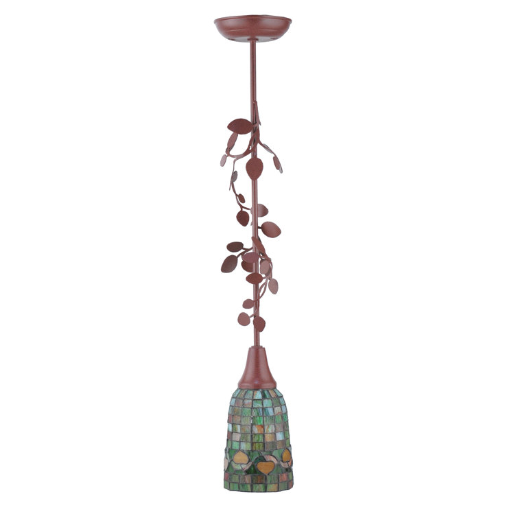 Tiffany Bronze Globe Mini Pendant Light for Indoor/Outdoor