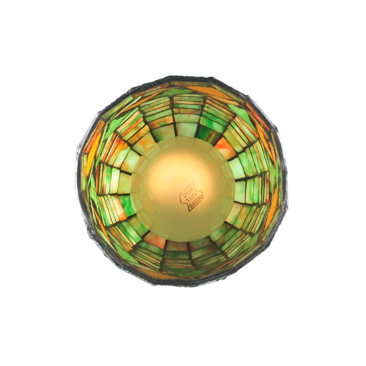 Tiffany Bronze Globe Mini Pendant Light for Indoor/Outdoor