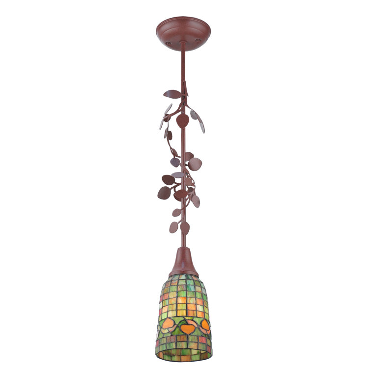 Tiffany Bronze Globe Mini Pendant Light for Indoor/Outdoor