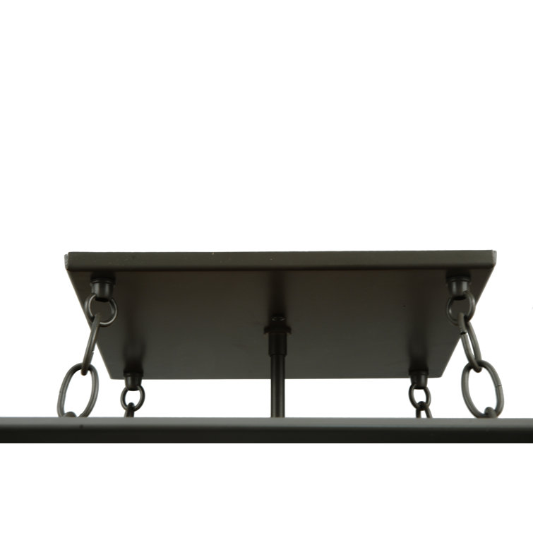 Scottsdale Bronze 2-Light Indoor/Outdoor Glass Flush Mount