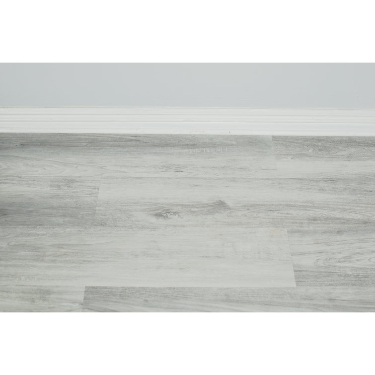 Ashen Bay Extra Long Wide Plank Waterproof Vinyl Flooring