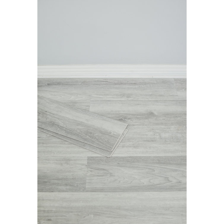 Ashen Bay Extra Long Wide Plank Waterproof Vinyl Flooring