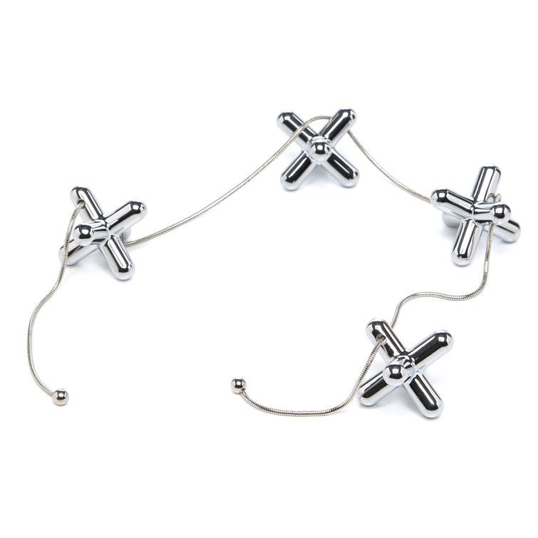 Gabriele Chiave Silver Stainless Steel Trivet Chain
