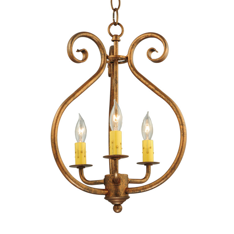 Hanna Copper 3-Light Indoor/Outdoor Pendant