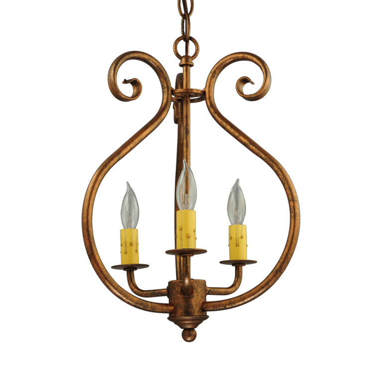 Hanna Copper 3-Light Indoor/Outdoor Pendant