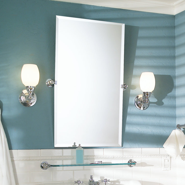City 212 Urban Chic Full-Length Frameless Bathroom Mirror