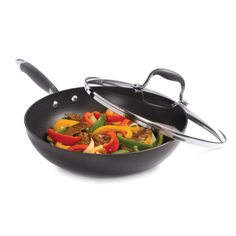 Graphite Aluminum Nonstick 12-Inch Ultimate Pan with Lid
