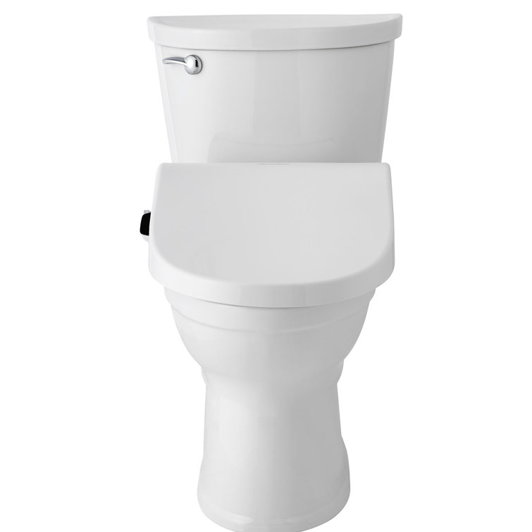 Advanced Clean White Elongated Bidet Toilet Seat with Remote Control