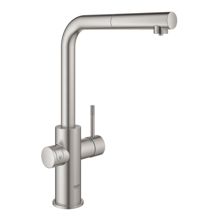 Stainless Steel Modern Deck Mounted Cold Water Dispenser Faucet