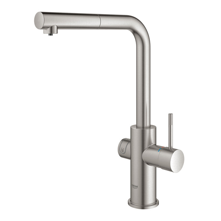 Stainless Steel Modern Deck Mounted Cold Water Dispenser Faucet